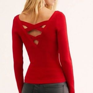 NEW Free People Strappy Back Top